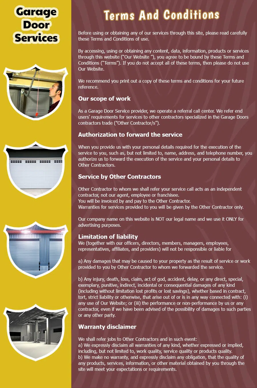 Garage Door Solution Repair Service Noblesville, IN 317-667-0483